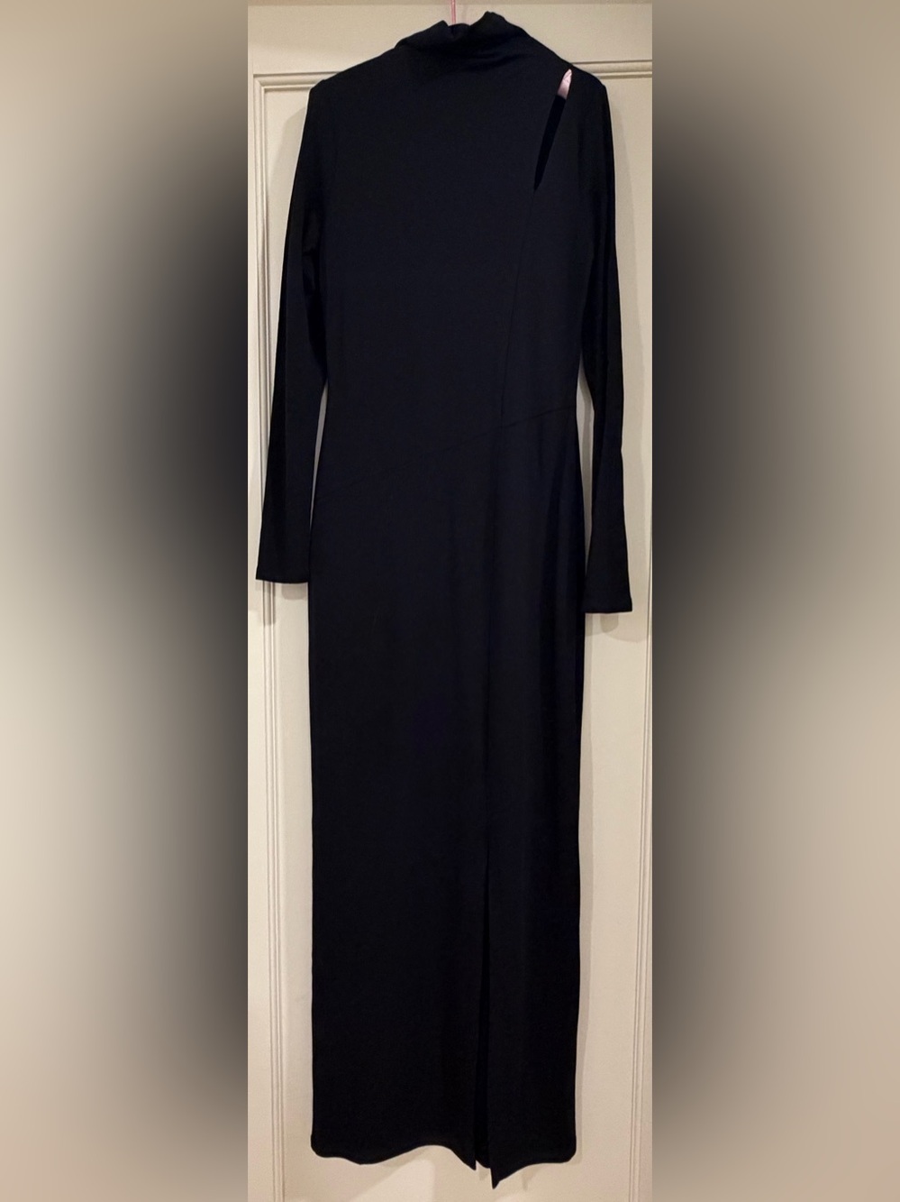 Marcella Lorimer Sweatshirt 
Soft Elegant  Maxi Dress with Shoulder Cutout